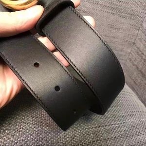 Black Double GG Belt